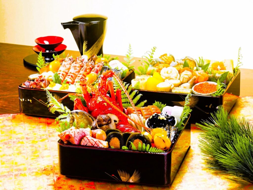 Traditional Japanese Osechi Ryori for New Year