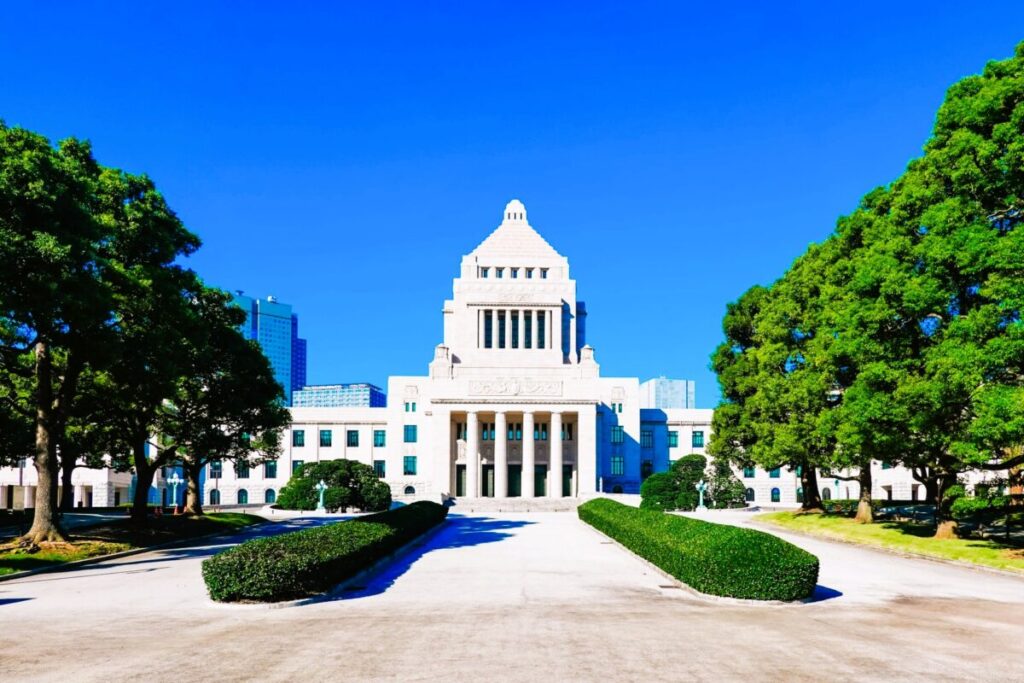 Japan’s National Diet Building in Tokyo