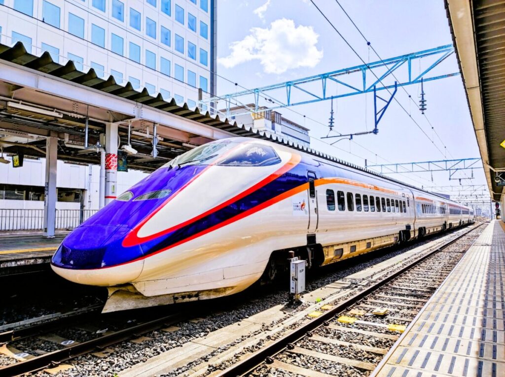Yamagata Shinkansen Tsubasa high-speed train