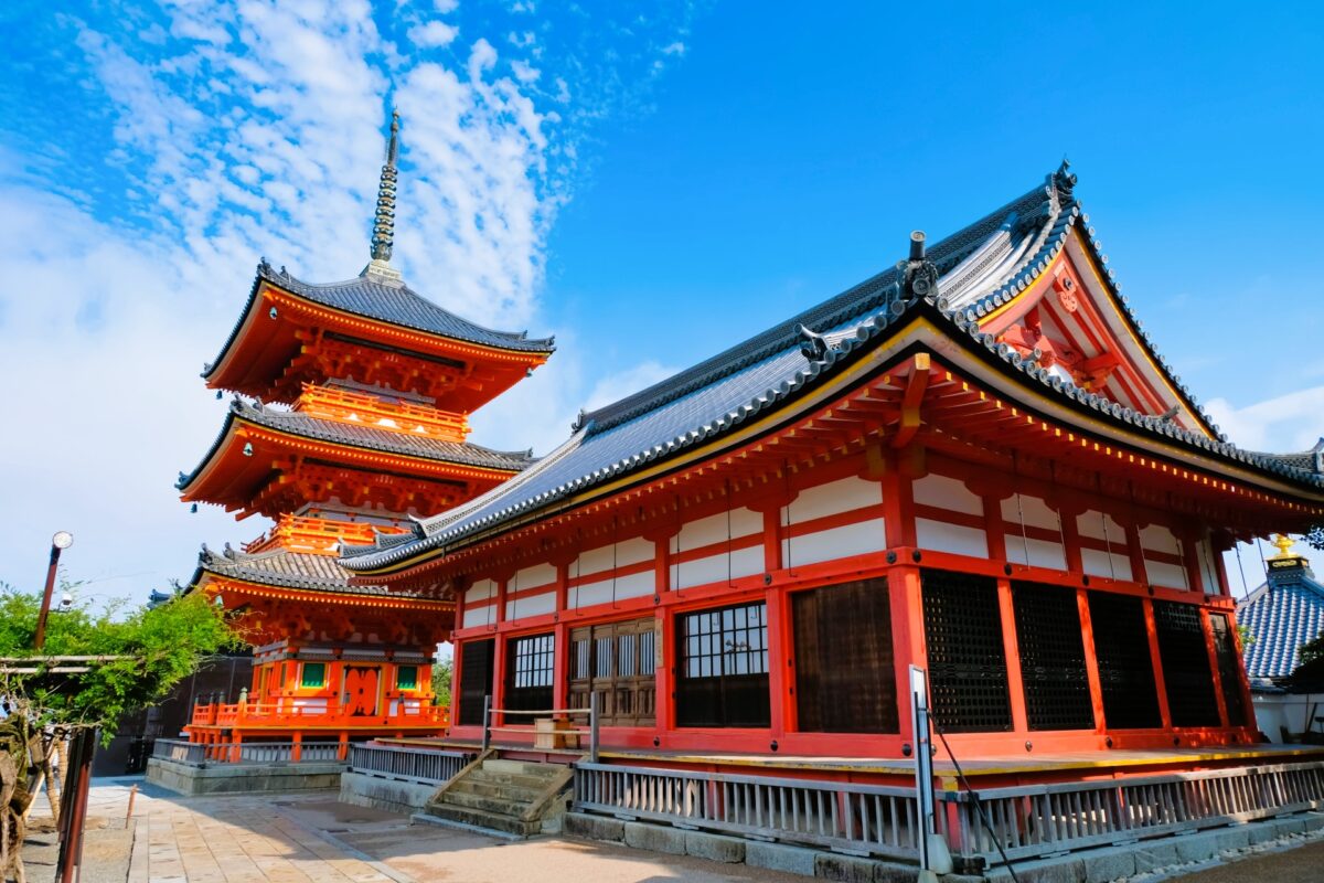 Kiyomizu-dera Temple and the Three-Storied Pagoda