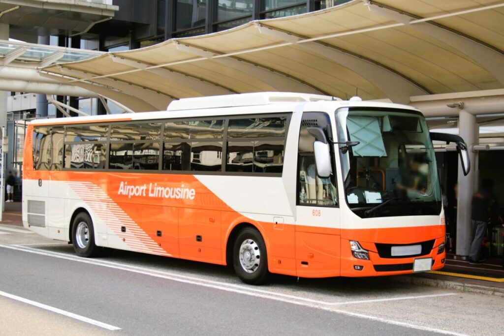 Airport Limousine Bus in Tokyo Japan, convenient airport transfer service