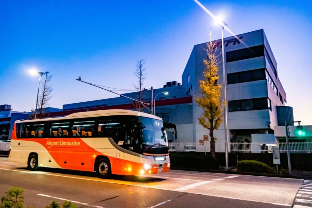 Airport Limousine Bus in Japan, convenient shuttle service to Tokyo airports